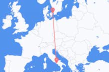 Flights from Naples to Copenhagen