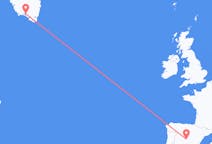 Flights from Madrid, Spain to Narsaq, Greenland