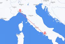 Flug frá Genúa, Ítalíu til Napólí, Ítalíu