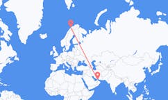 Flights from Ras al-Khaimah, United Arab Emirates to Tromsø, Norway
