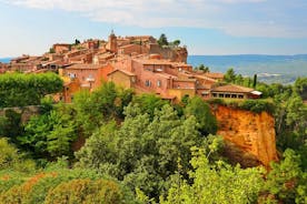Provence Vinodlingar och Luberon Villages dagstur från Aix-en-Provence