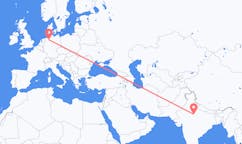 Flights from Gwalior to Bremen