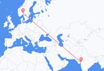 Flights from Vadodara, India to Oslo, Norway