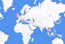 Flyreiser fra Trat Province, Thailand til Cork, Irland