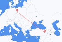 Flights from Bingöl, Turkey to Zielona Góra, Poland