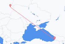 Flyreiser fra Batumi, Georgia til Lublin, Polen