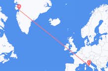 Flyrejser fra Ilulissat til Rom