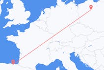 Flights from Bilbao, Spain to Bydgoszcz, Poland