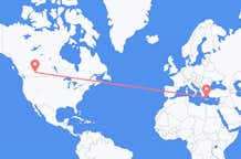 Flyrejser fra Calgary til Santorini
