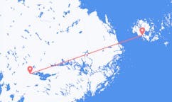 Flyreiser fra Mariehamn, Åland til Örebro, Sverige