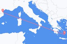 Flug frá Perpignan til Santorini