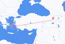 Flyg från Ağrı till Mykonos