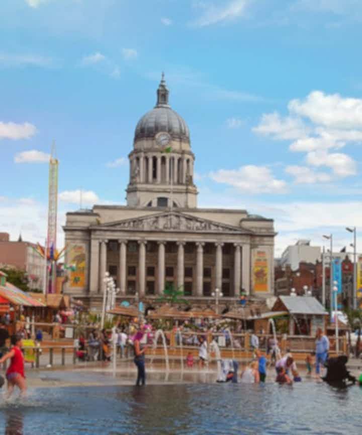 Hotels & places to stay in Nottingham, England