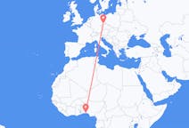 Flyrejser fra Lagos, Nigeria til Dresden, Tyskland