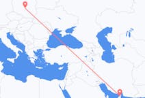 Flights from Ras al-Khaimah, United Arab Emirates to Łódź, Poland