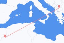 Flyg från Béchar, Algeriet till Skopje, Nordmakedonien