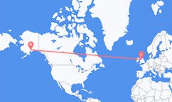 Flights from Kenai, the United States to Manchester, the United Kingdom