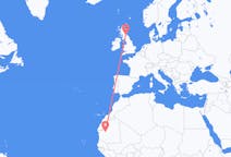 Flyreiser fra Atar, Mauritania til Edinburgh, Skottland