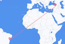 Flyrejser fra Ilhéus, Brasilien til Erzincan, Tyrkiet