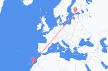 Flights from Lanzarote to Helsinki