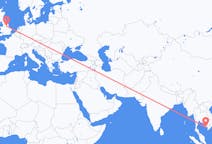 Flights from Phú Quốc, Vietnam to Doncaster, England