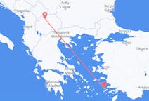 Vols depuis la ville de Skopje vers la ville de Kalymnos