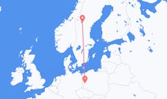 Flights from Östersund, Sweden to Zielona Góra, Poland
