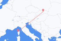 Flights from Calvi to Poprad