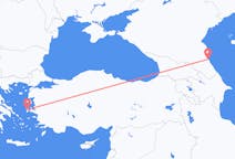 Fly fra Makhatjkala til Chios