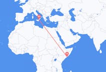 Flights from Mogadishu to Reggio Calabria