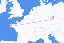 Flights from Prague, Czechia to Quimper, France