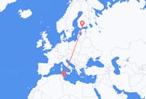 Рейсы из Сфакса, Тунис в Хельсинки, Финляндия