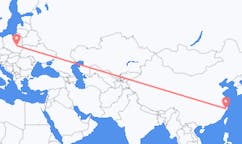 Flyreiser fra Taizhou, til Radom