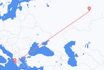 Flights from Yekaterinburg, Russia to Cephalonia, Greece