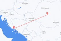 Flyreiser fra Sibiu, til Split