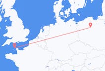 Flights from Alderney, Guernsey to Bydgoszcz, Poland