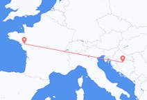 Flights from Nantes to Banja Luka