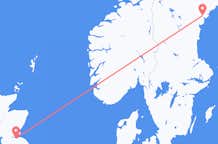 从Sollefteå飞往爱丁堡的航班