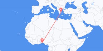Flights from Benin to Greece