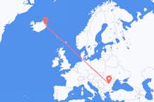 아이슬란드 에질스타디르에서 출발해 루마니아 부쿠레슈티로(으)로 가는 항공편