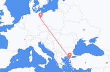 Fly fra Çanakkale til Berlin