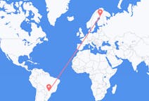 Flights from Presidente Prudente, São Paulo, Brazil to Rovaniemi, Finland
