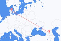 Flights from Nazran, Russia to Aarhus, Denmark