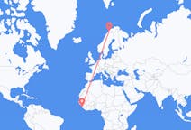 出发地 塞拉利昂出发地 弗里敦目的地 挪威Bardufoss的航班