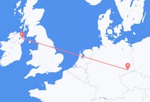 Flights from Dresden in Germany to Belfast in Northern Ireland