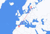 Vols de Béchar, Algérie pour Helsinki, Finlande