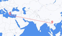 Flights from Điện Biên Phủ, Vietnam to Chania, Greece