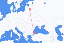Flights from Istanbul, Turkey to Vilnius, Lithuania