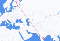 Flyreiser fra Chennai, India til Joensuu, Finland