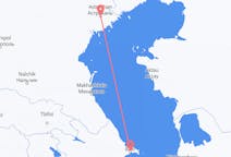 Flights from Baku, Azerbaijan to Astrakhan, Russia